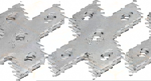 Strut Channel Flat Cross Fitting: Use with Cooper B-Line - Channel/Strut (All Sizes Except B62 & B72), 1/2